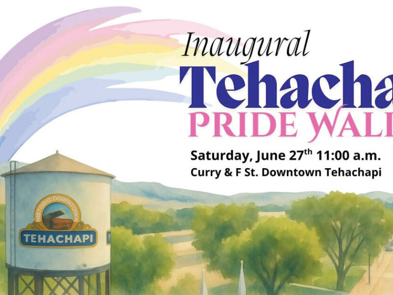Tehachapi Pride Walk 2026 Graphic